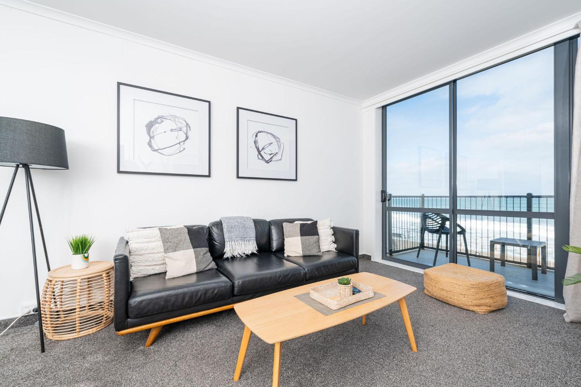 Esplanade Apartments Dunedin Bagian luar foto