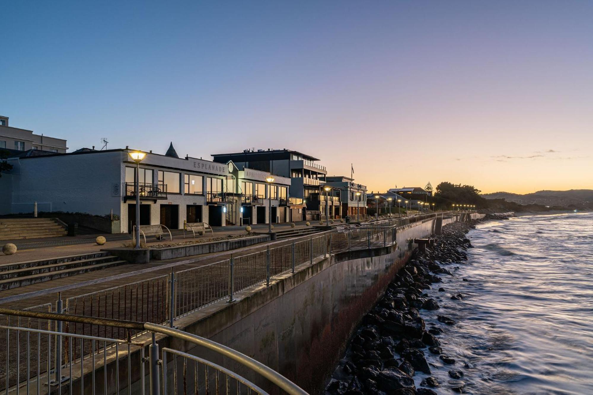 Esplanade Apartments Dunedin Bagian luar foto