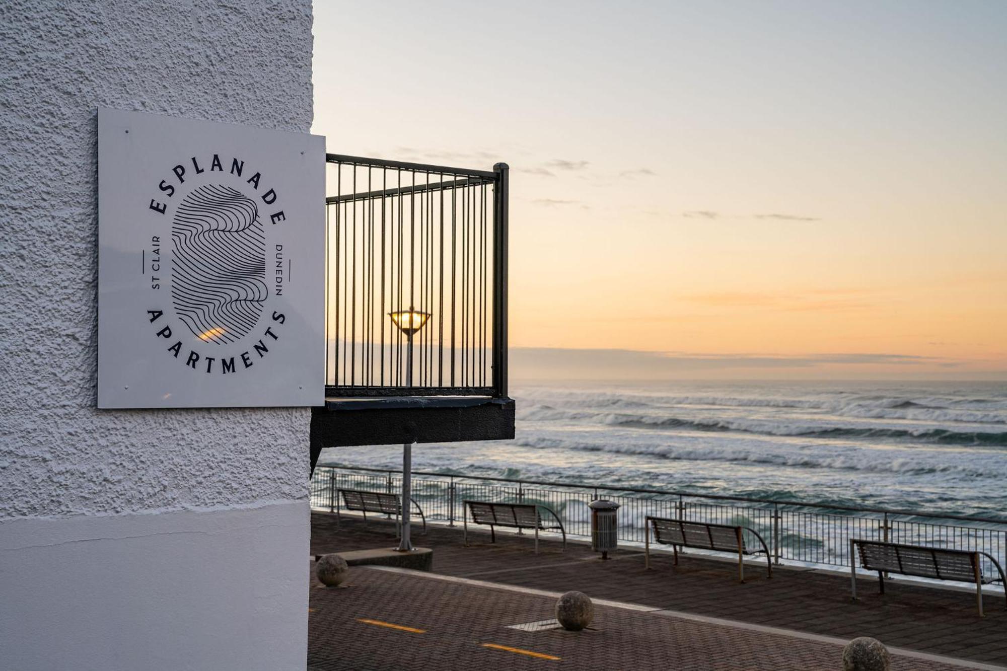 Esplanade Apartments Dunedin Bagian luar foto
