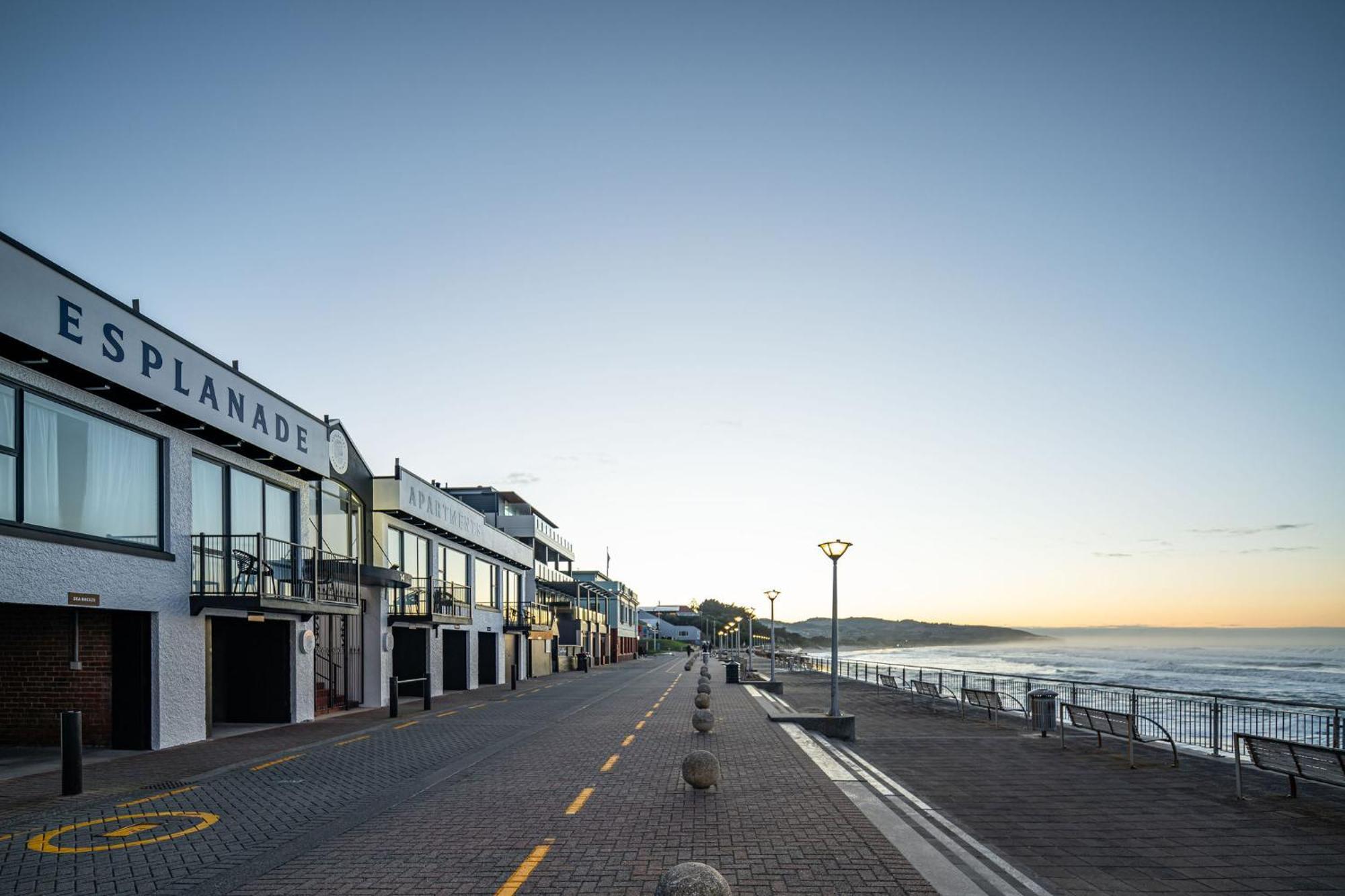 Esplanade Apartments Dunedin Bagian luar foto
